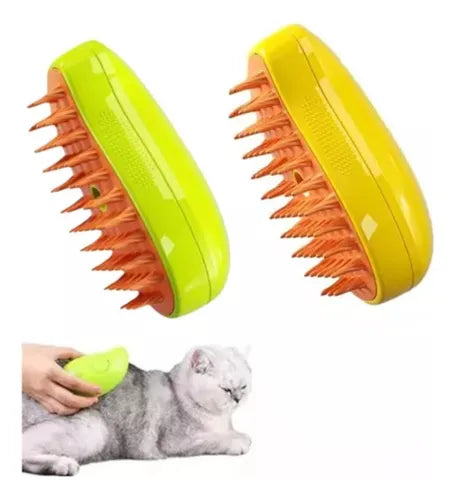 Cepillo a vapor para mascotas